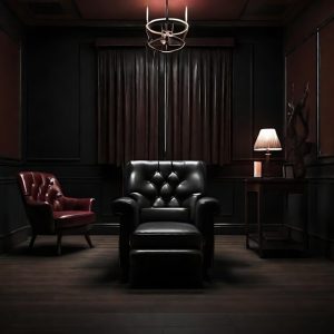 psychological horror series, therapy room horror story